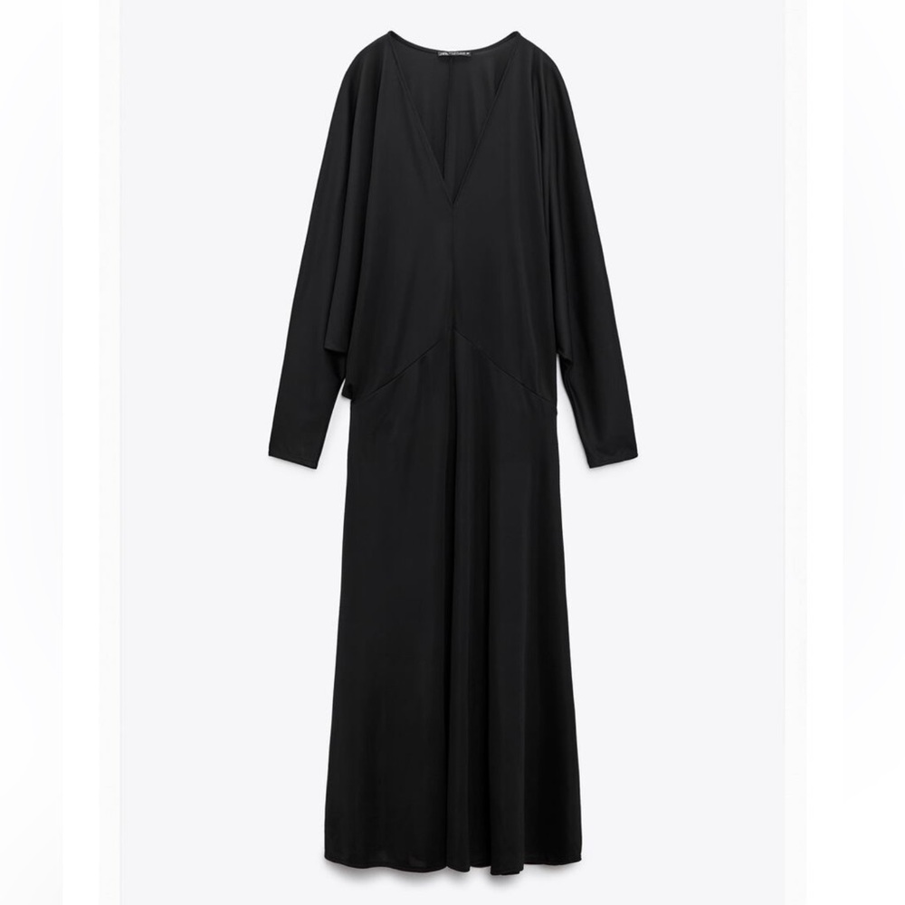 LIKE NEW Zara VOLUMINOUS LONG SLEEVE DRESS